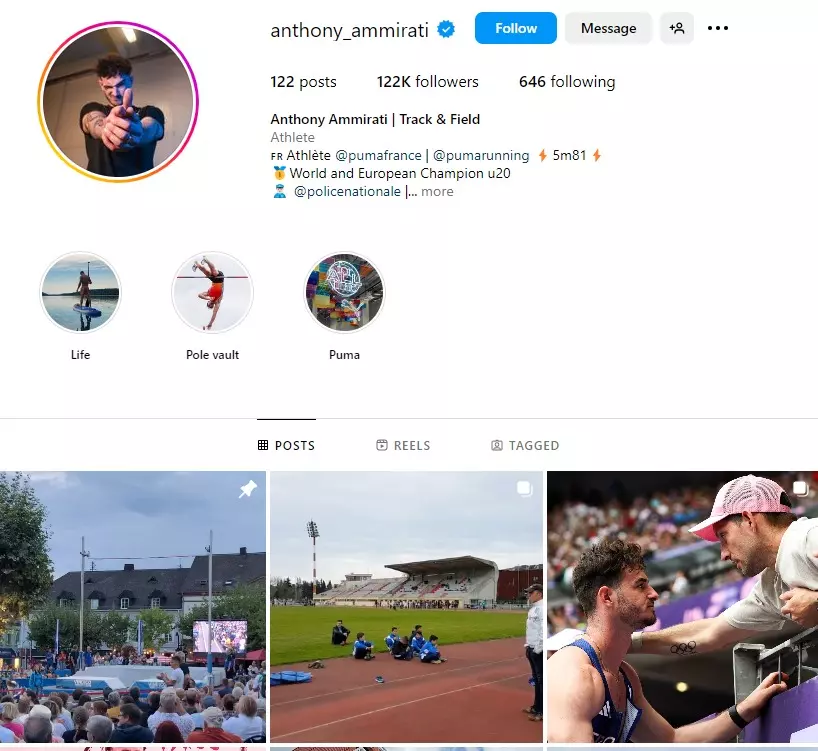 Anthony Ammirati ganha seguidores e memes após incidente inusitado