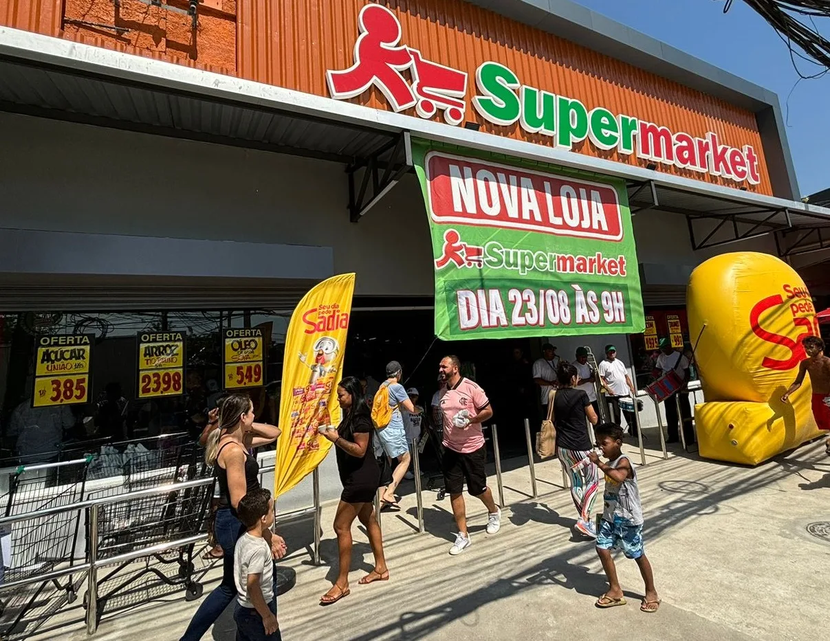 Rede Supermarket celebra 15 anos e inaugura loja na Gardênia Azul nesta sexta-feira