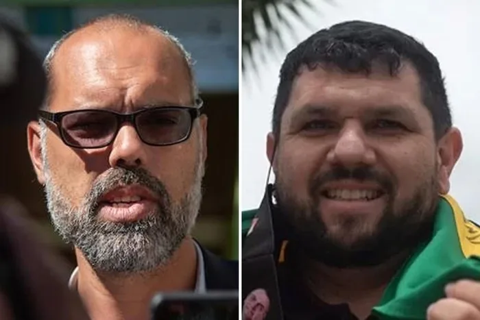 Allan dos Santos e Oswaldo Eustáquio, ambos foragidos