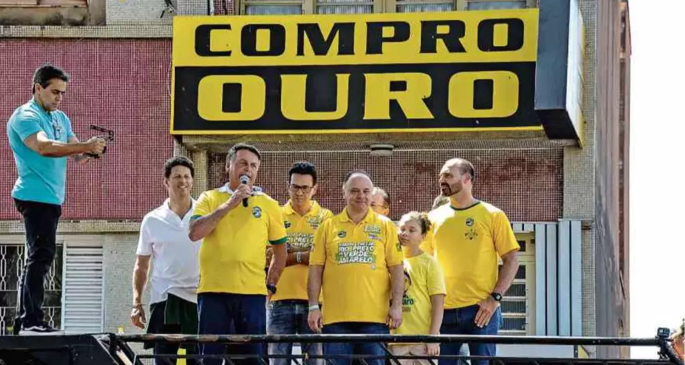 Fotojornalismo na veia: Bolsonaro visita São José do Rio Preto (SP). Foto de Toninho Cury.