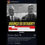 Publicação de Flávio Bolsonaro. Foto: Divulgação