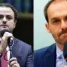 VÍDEO: Glauber Braga humilha Eduardo Bolsonaro em discussão sobre STF. Créditos: Câmara dos Deputados