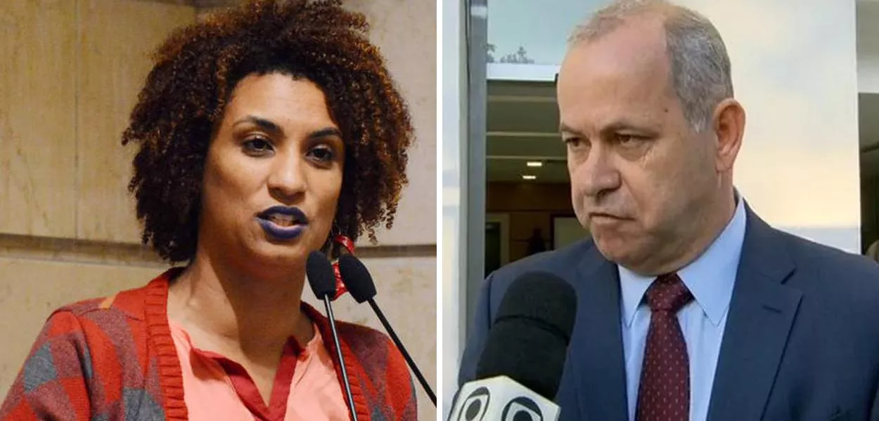 Marielle Franco e Domingos Brazão - Foto: Reprodução