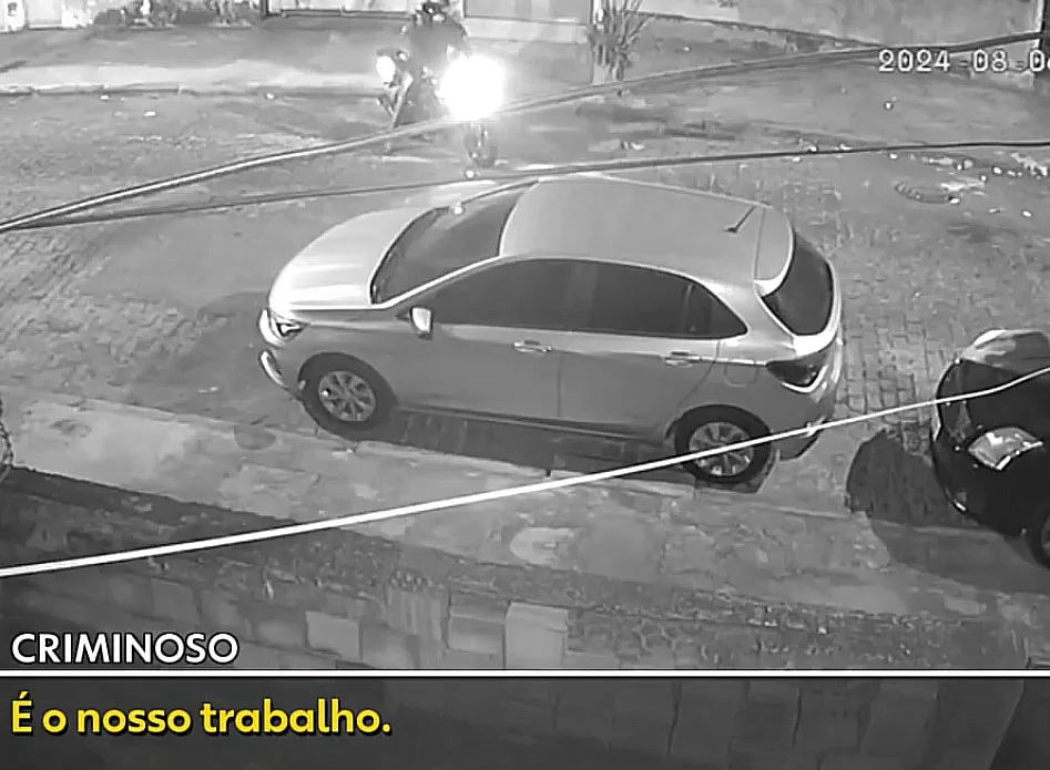 'Desculpa tia, é o nosso trabalho', diz bandido à vítima