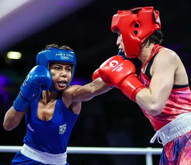 Boxe feminino - Jucielen Romeu. Foto: Wander Roberto/COB