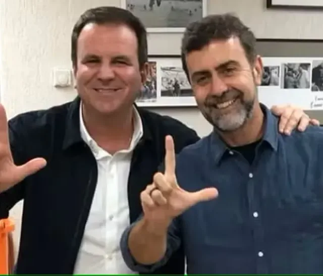 Eduardo Paes e Marcelo Freixo