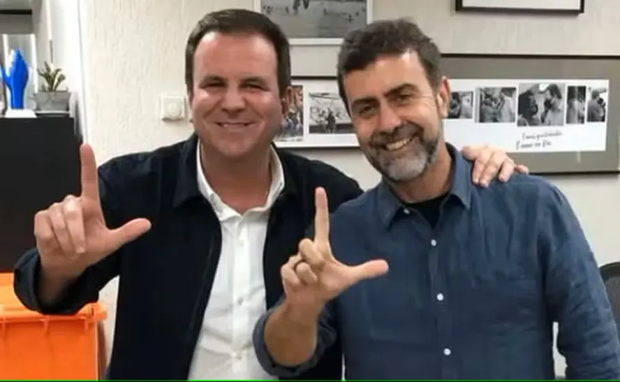 Eduardo Paes e Marcelo Freixo