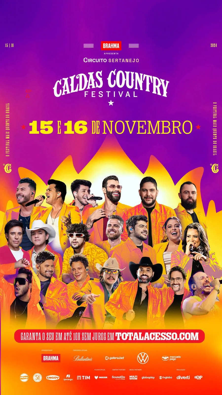 Caldas Country Festival promete reunir o Brasil em Goiás | Diário Carioca