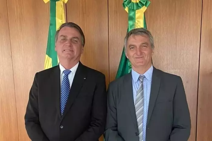 Jair e Renato Bolsonaro. Foto: reprodução