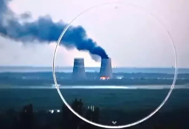 Usina nuclear Zaporizhzhia na Ucrânia. Foto: Divulgação