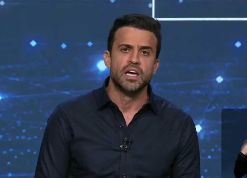 Pablo Marçal em debate na TV Bandeirantes