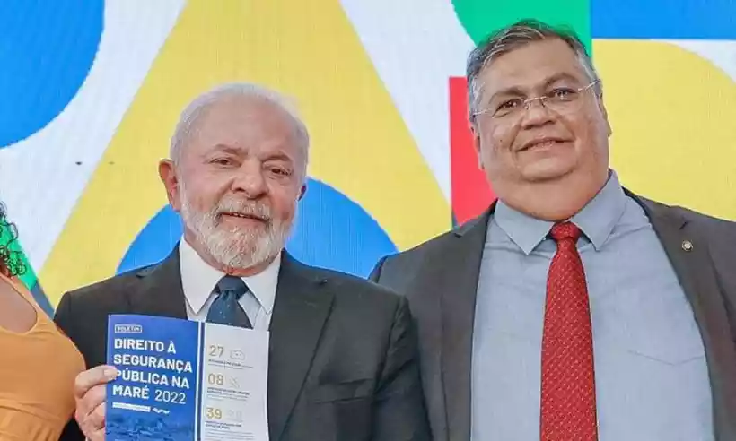 Presidente Lula e o Ministro Flavio Dino. Foto: Divulgação