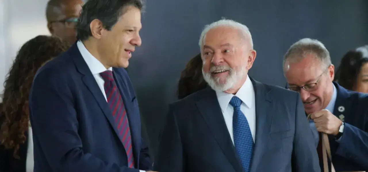 Fernando Hadadd e Lula. Foto: Divulgação