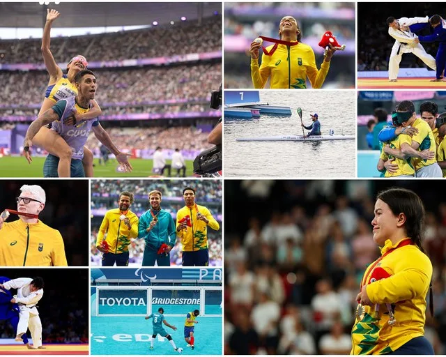 Uma nação paralímpica: 16 medalhas num só dia e país supera recorde de pódios, de ouros e fecha o penúltimo dia no Top 6 mundial. Fotos: CPB