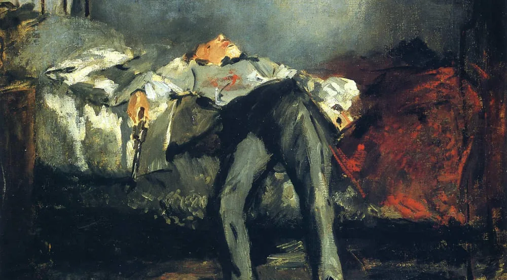 Imagem: Édouard Manet, O Suicida (1877-81)