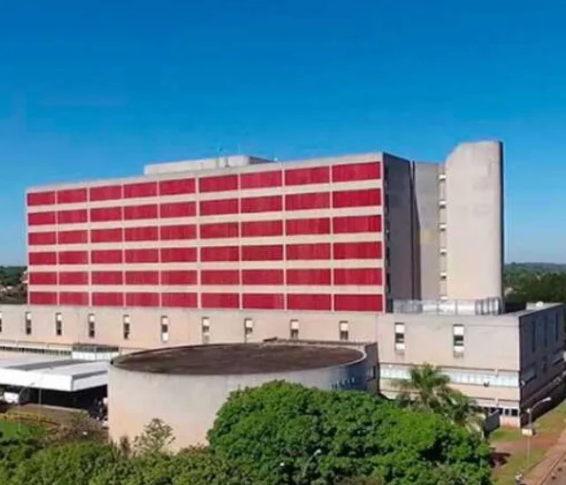 Hospital Regional de Mato Grosso do Sul visto do alto