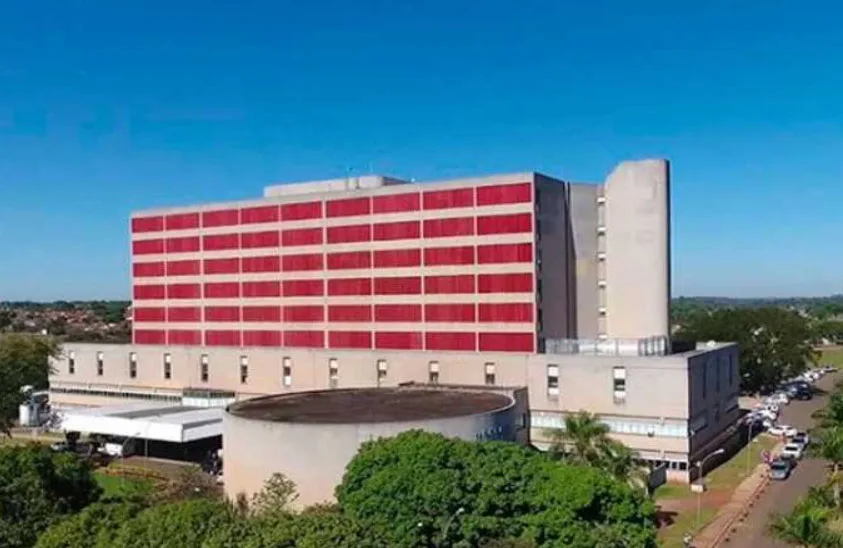 Hospital Regional de Mato Grosso do Sul visto do alto