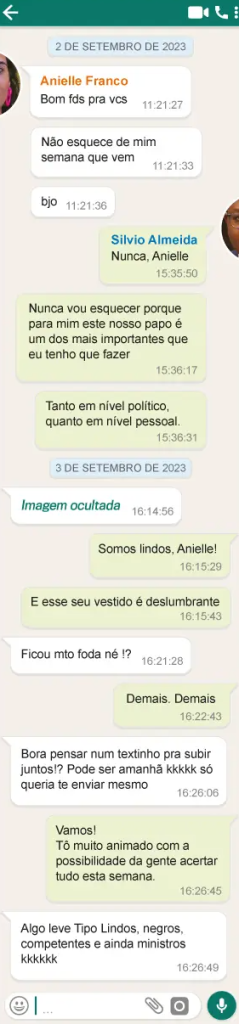 Anielle Franco detalha acusações de assédio contra Silvio Almeida | Diário Carioca