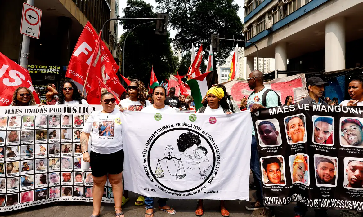 Grito dos Excluídos no Rio, 7 de setembro de 2024 (Foto: Tânia Rêgo/ABr)