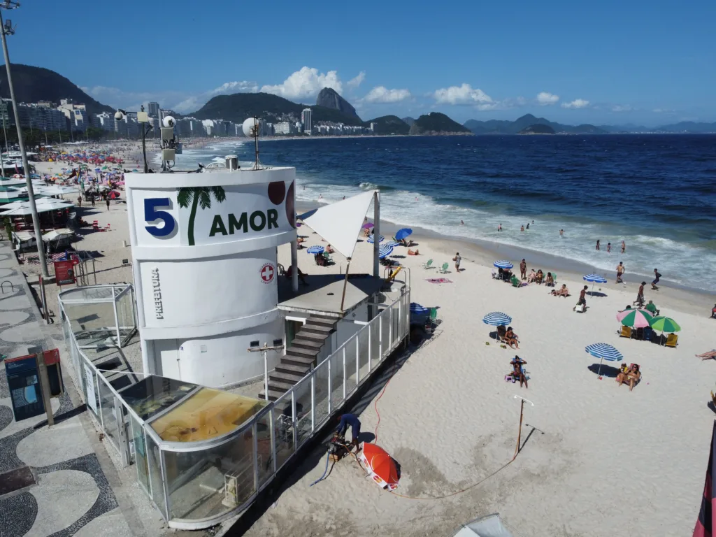 Praia de Copacabana e Praia do Arpoador - Foto: Rafael Catarcione - Riotur