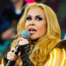 Joelma sofreu uma lesão no tornozelo