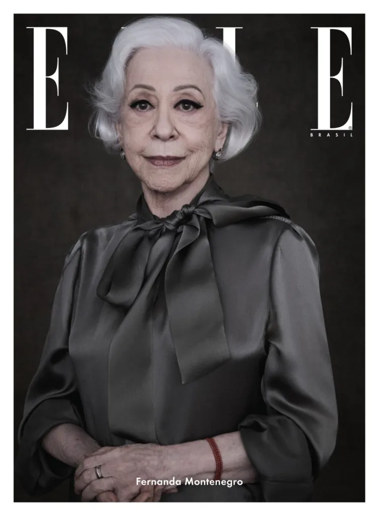 Prestes a completar 95 anos, em 16 de outubro, Fernanda Montenegro estampa as capas da nova edição da revista ELLE Brasil.