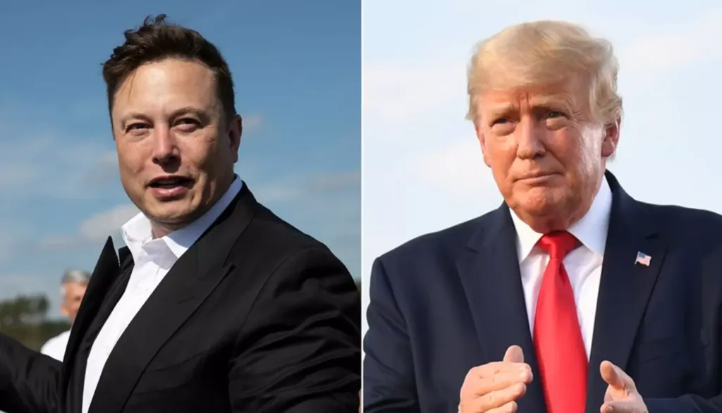 Elon Musk e Donald Trump – Reprodução