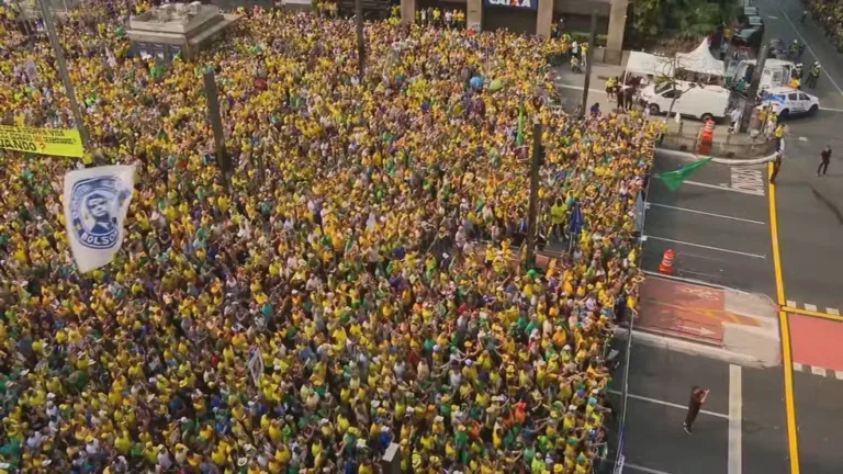 Manifestação bolsonarista ocorrido neste sábado, 7 de setembro, na Av. Paulista, SP – Foto: Reprodução