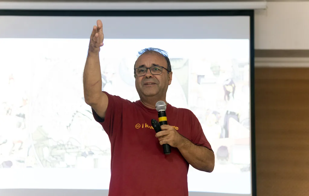 Sérgio Amadeu da Silveira (Foto: Matheus Santos | SMetal)
