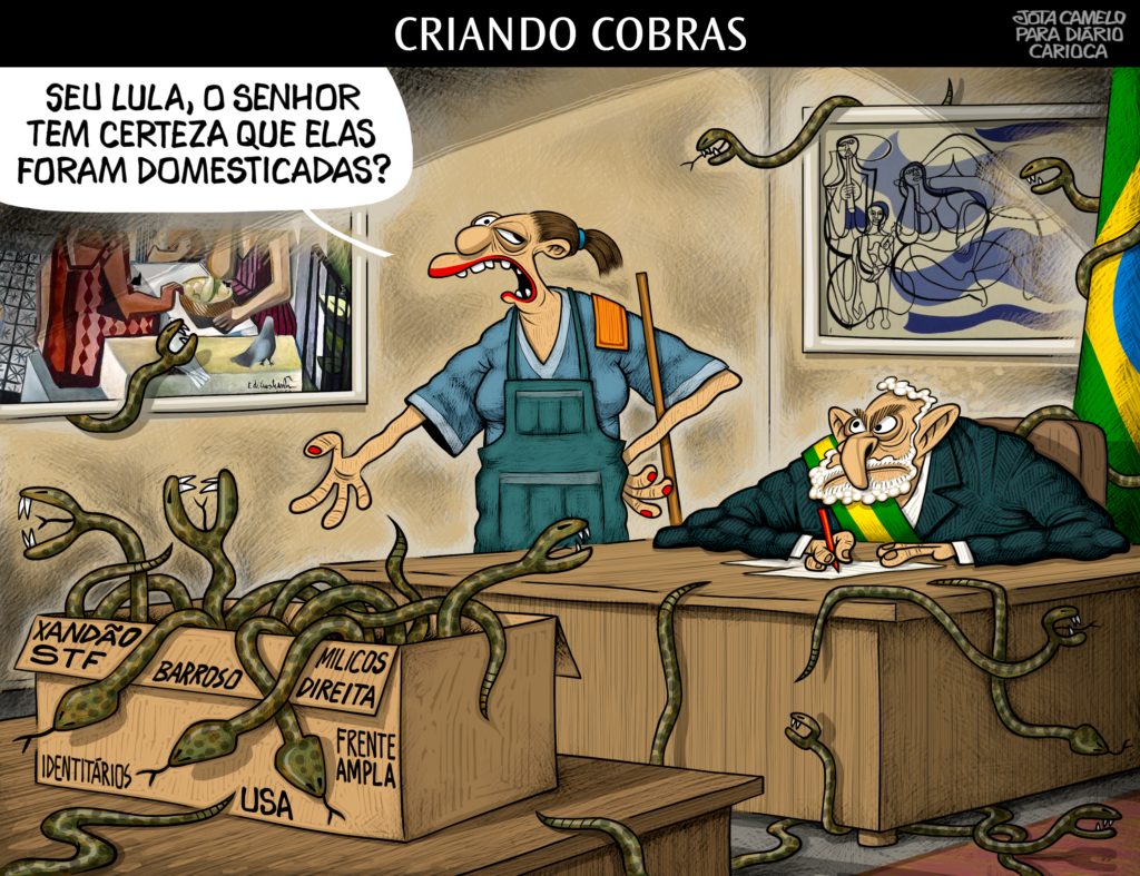 Lula - Criando Cobras - Por Jota Camelo