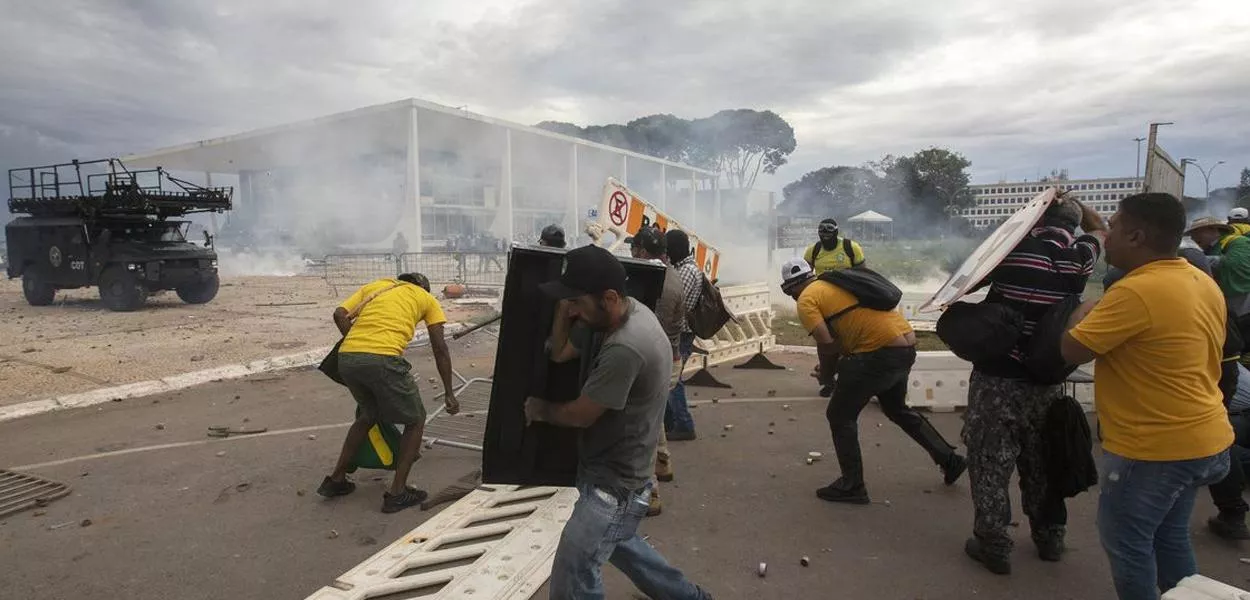 Atos Golpistas de 8 de janeiro de 2023 (Foto: Joedson Alves/Agência Brasil)