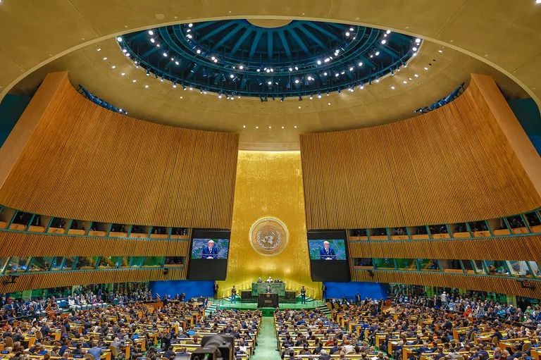 Lula, diante da Assembleia Geral da ONU