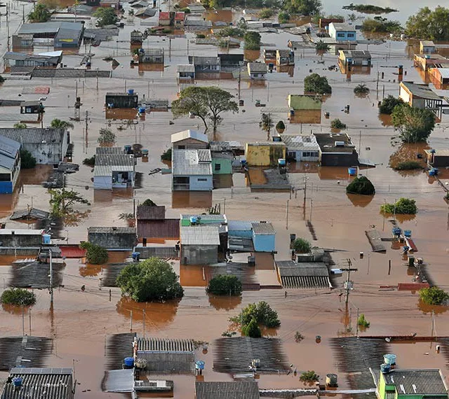 Enchentes no Rio grande do Sul - Foto: Reprodução