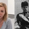 A vereadora de Roma Rachele Mussolini e seu avô, o ditador fascista Benito Mussolini. Foto: Reprodução