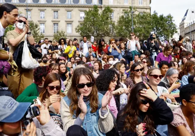 Os protestos na França em apoio a Gisèle Pelicot e contra a violência sexual