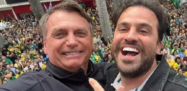 Pablo Marçal e o ex-presidente Jair Bolsonaro. Foto: Reprodução/Redes Sociais