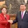 Dilma e Xi Jinping (Foto: Mídia chinesa )