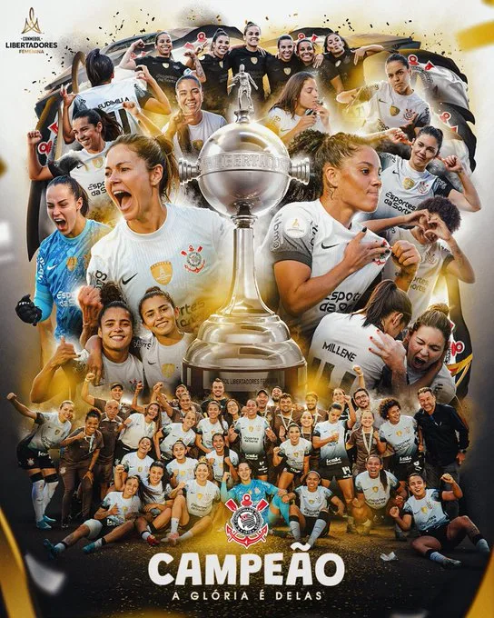 Corinthians garante pentacampeonato da Libertadores Feminina