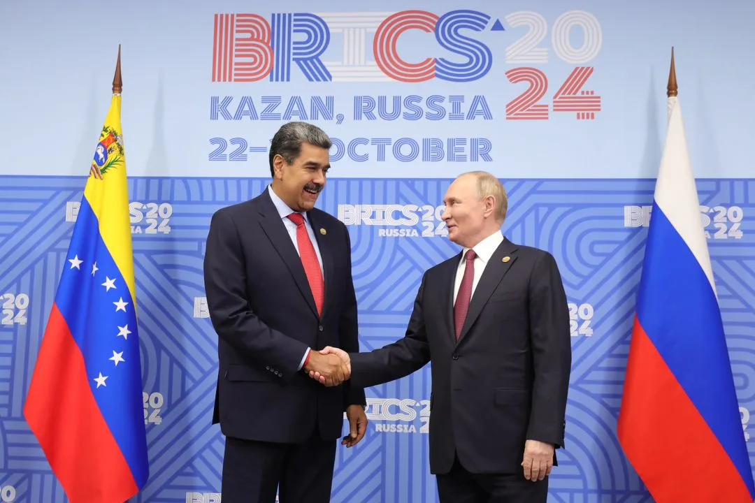 Nicolás Maduro e Vladmir Putin