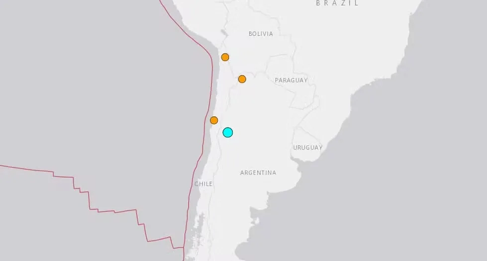 Terremoto de magnitude 5,7 atinge a Argentina | Diário Carioca