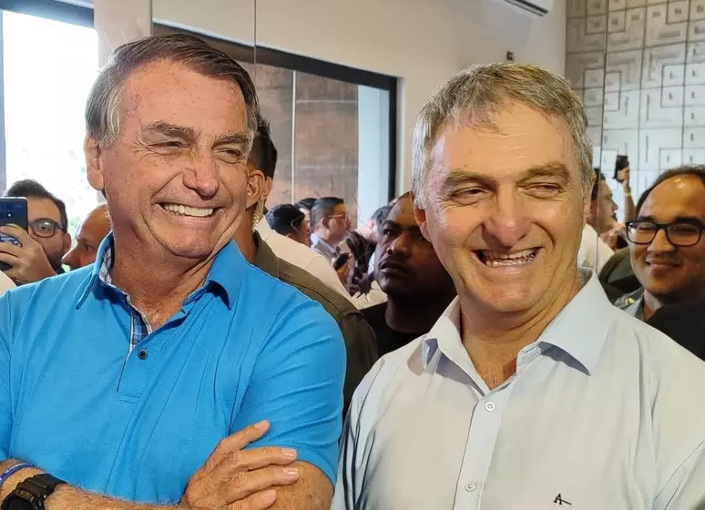 Renato Bolsonaro ao lado de Jair Bolsonaro Foto: Reprodução/Instagram/Renato Bolsonaro