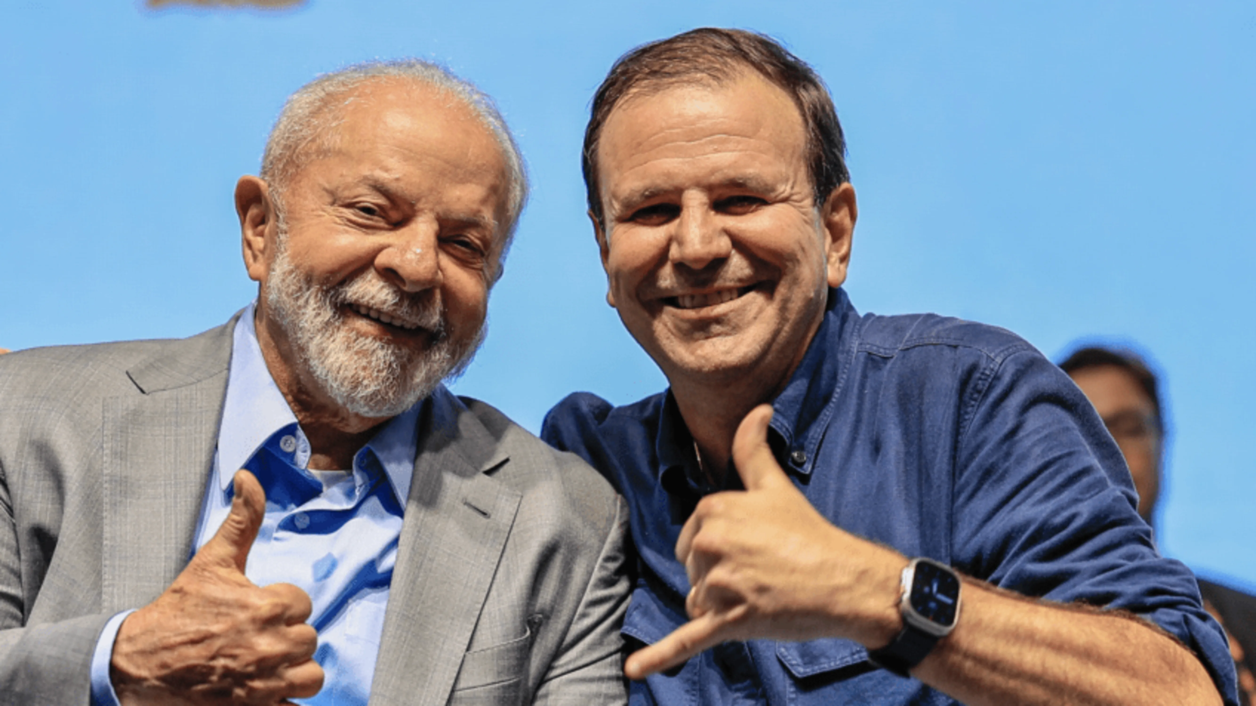 Lula e Eduardo Paes