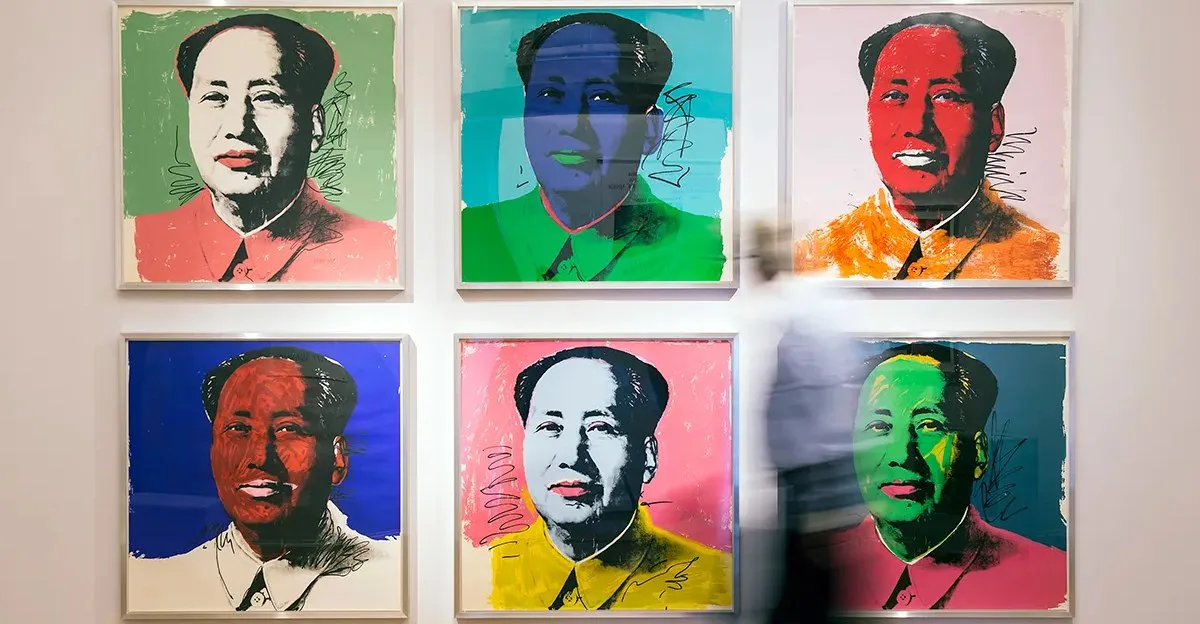 Imagem: Mao (1972), de Andy Warhol