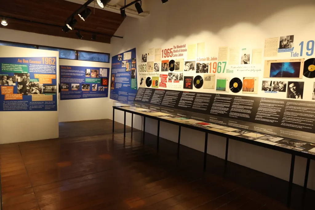 Exposição Tom Jobim: Discos Solo - Crédito: Divulgação
