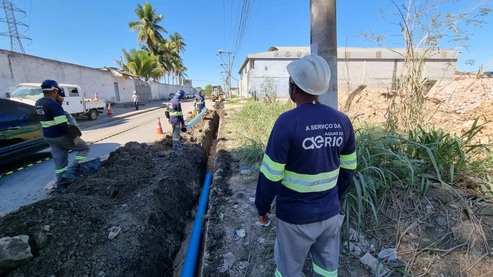 Novo sistema levará mais água e desenvolvimento para bairro de São Gonçalo