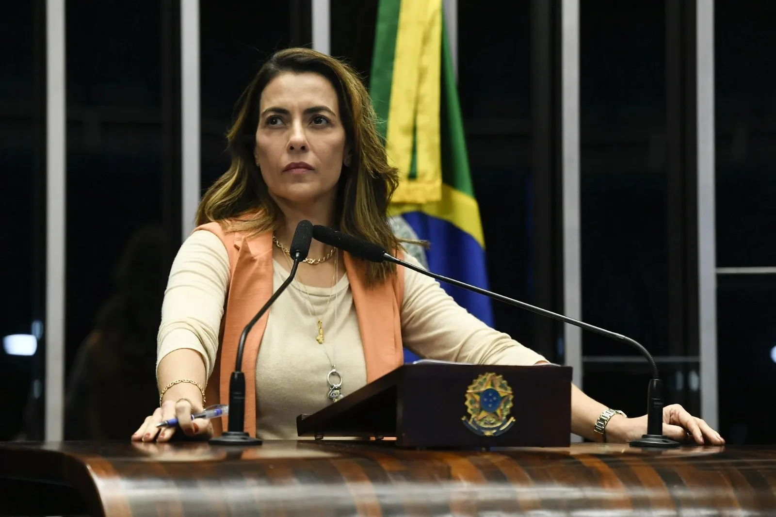 A senadora Soraya Thronicke (Podemos), relatora da ‘CPI das Bets’ – Foto: Reprodução