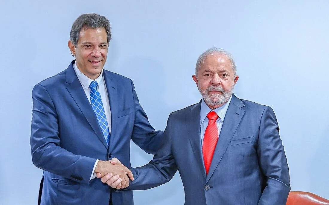 Fernando Haddad e Lula