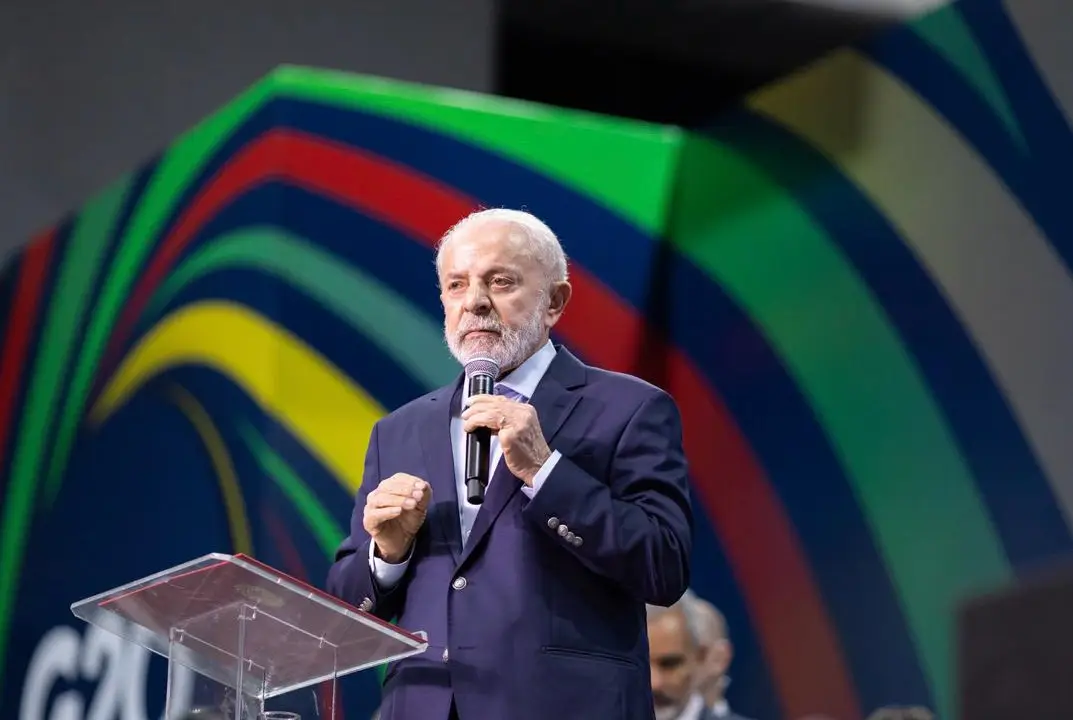 Lula discursa no U20: evento reúne representantes de 100 cidades no Rio - Foto: Reprodução