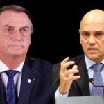 Jair Bolsonaro e Alexandre de Moraes (Fotos: Isac Nóbrega/PR e Nelson Jr./STF)