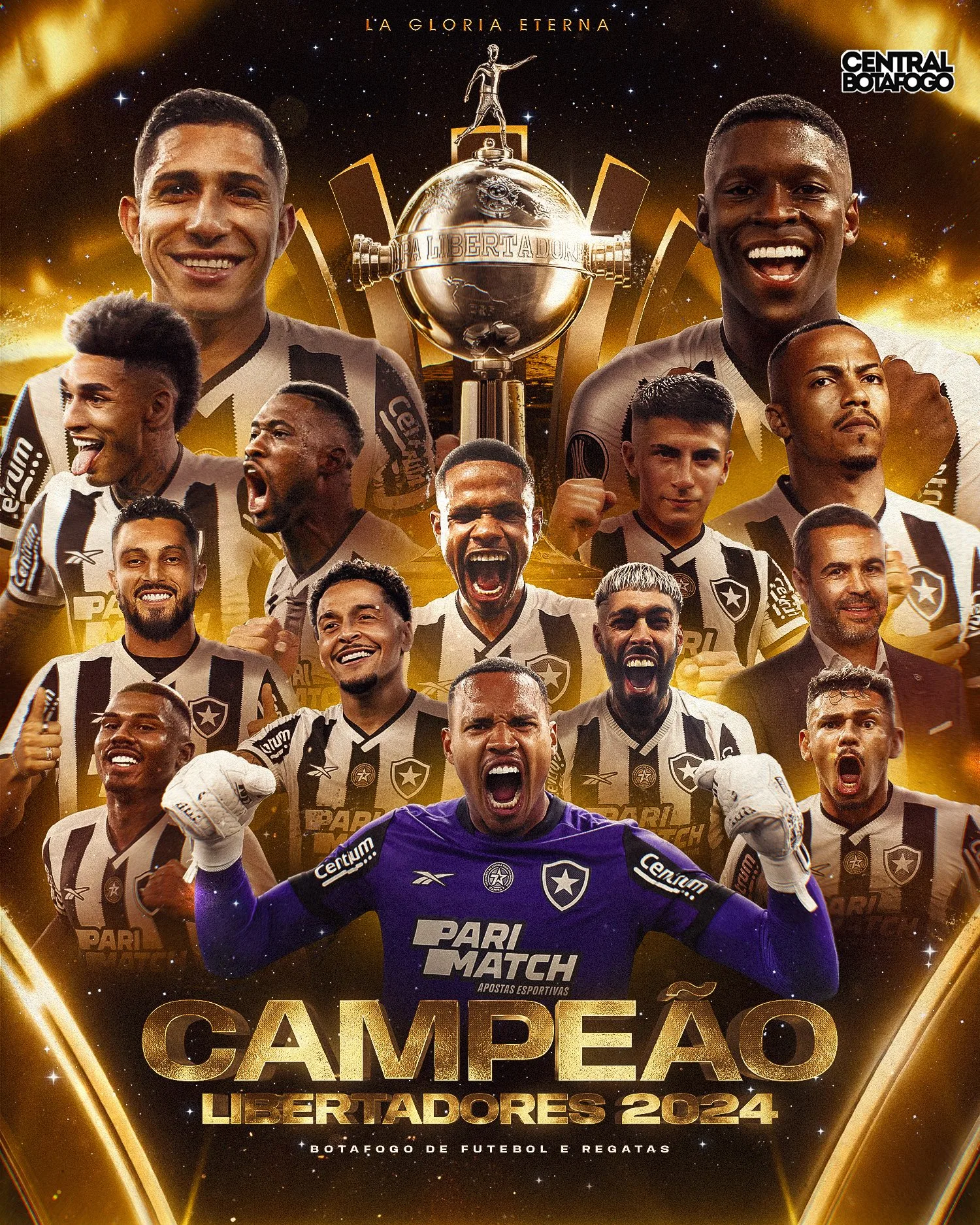 Botafogo é Campeão da Libertadores 2024